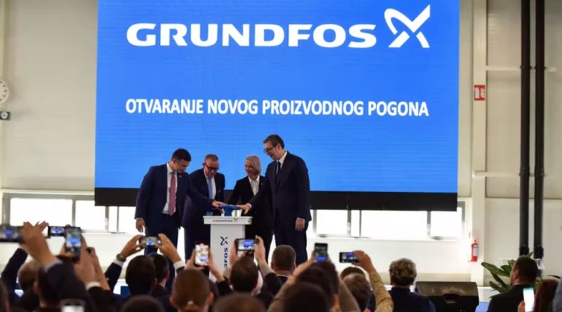 Danski Grundfos otvorio novi pogon za proizvodnju pumpi u Inđiji