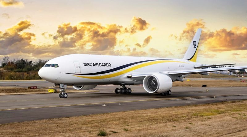 First MSC Air Cargo Aircraft Delivered