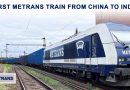 The first METRANS train between China and Inđija