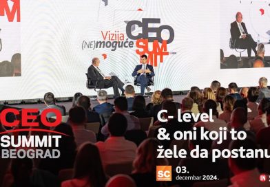 6. CEO SUMMIT Beograd 3. decembra u Sava centru okuplja biznis lidere