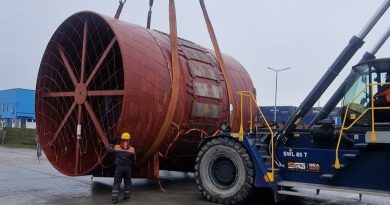 Gebrüder Weiss dopremio gigantsku rotacionu peć iz Kine u Srbiju – Važna uloga rečnog transporta