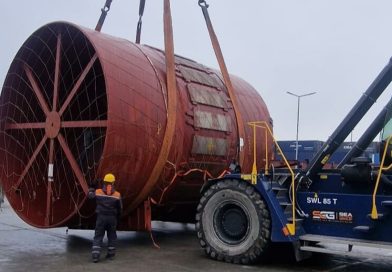 Gebrüder Weiss dopremio gigantsku rotacionu peć iz Kine u Srbiju – Važna uloga rečnog transporta